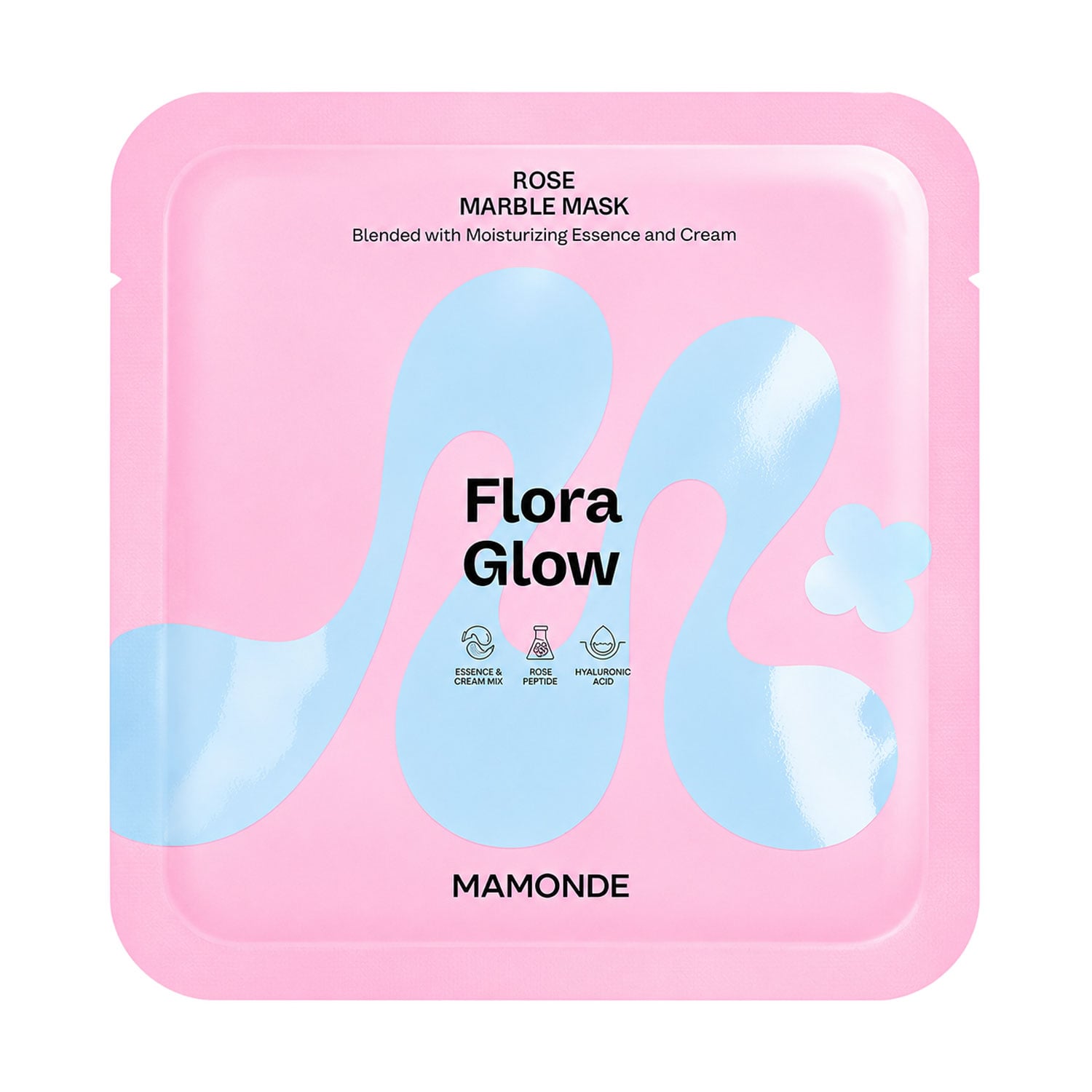 Гідрогелева маска для обличчя Mamonde Flora Glow Rose HydroGel Mask, 36 г